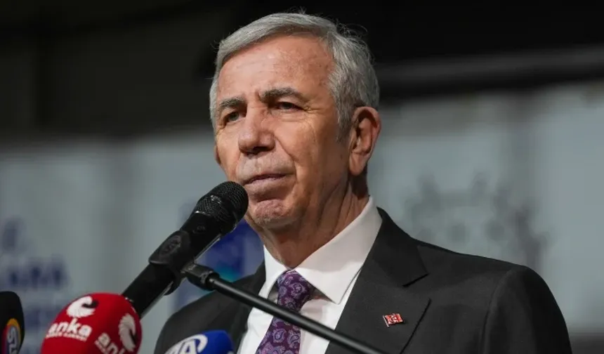 Mansur Yavaş’tan dikkat çeken mesaj: “Tavandakiler istediği kadar ayrılsın”