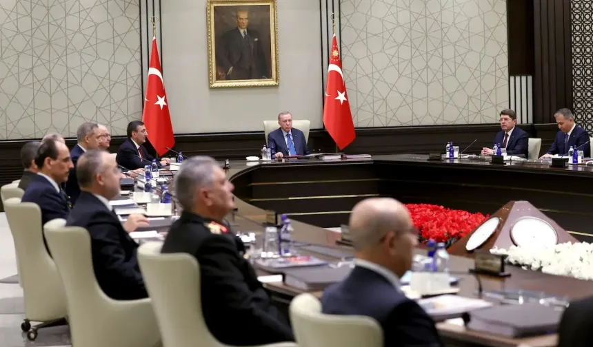 MGK toplantısı tamamlandı: 7 maddelik bildiri yayımlandı!