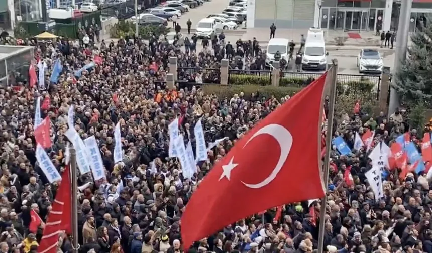 CHP Ankara Genel Merkezi’nde İmamoğlu’nun Gözaltına Alınmasına Büyük Tepki!