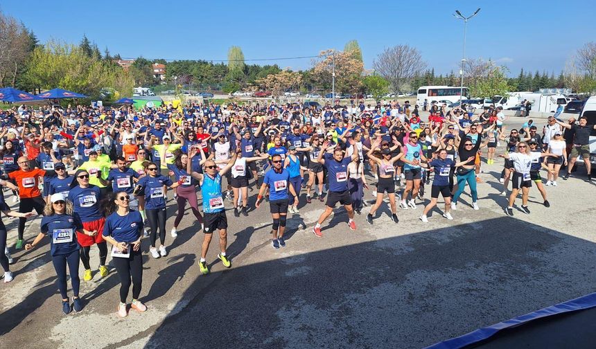 Ankara'da spor ve dayanışma rüzgarı: Bilkent yol koşusu 2025 coşkuyla gerçekleşti