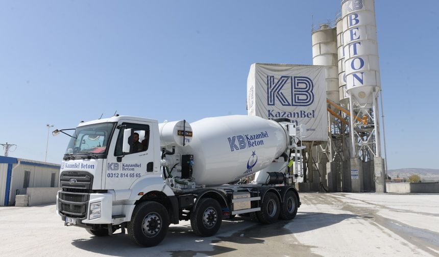 KazanBel Beton, yeni araç yatırımıyla hizmet kalitesini artırıyor