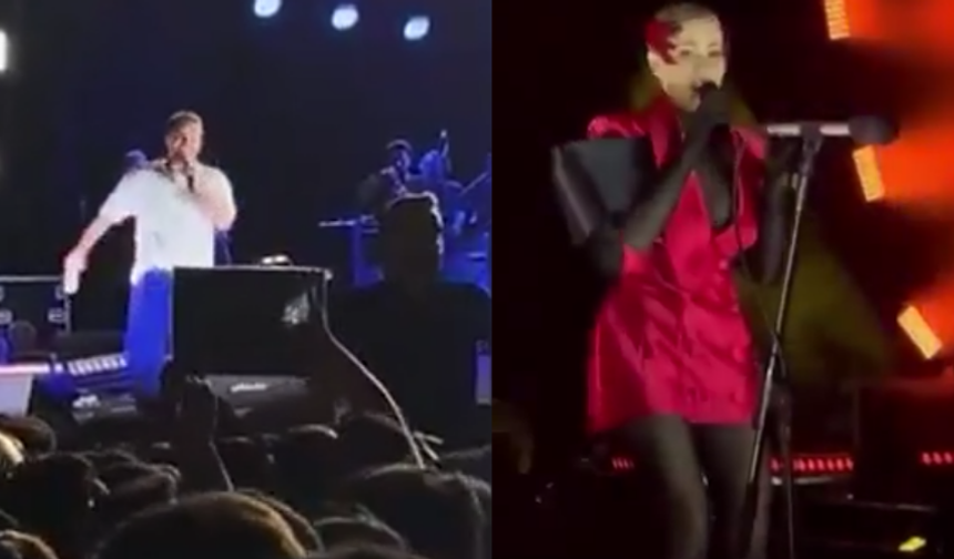 Şanlıurfa Kültür Yolu Festivali'nde şok olay: Sahneye su şişesi fırlatıldı!