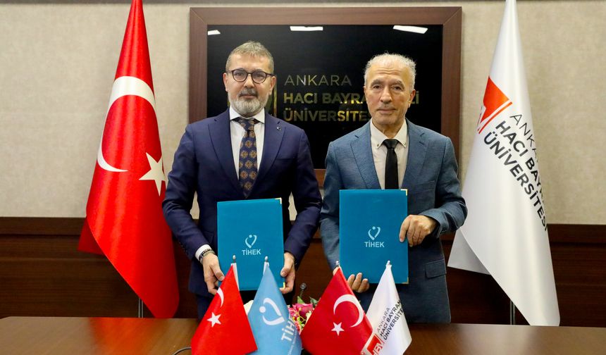 Ankara Hacı Bayram Veli Üniversitesi ile TİHEK arasında stratejik iş birliği