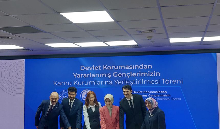 Devlet korumasındaki gençlere büyük müjde: 608 kişilik atama gerçekleşti