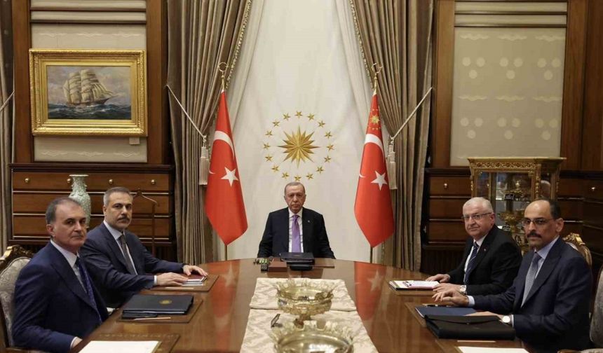 Beştepe'de güvenlik toplantısı gerçekleşti!