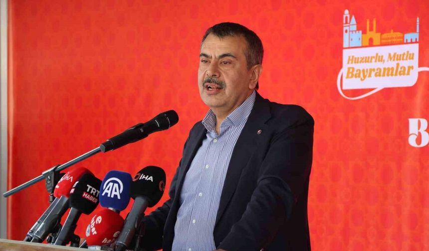 Milli Eğitim Bakanı Yusuf Tekin Erzurum'da konuştu: 'Türkiye’de herkes inancını özgürce yaşıyor'