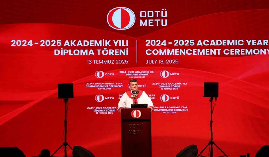 ODTÜ 2024-2025 mezuniyet töreninde duygusal anlar!