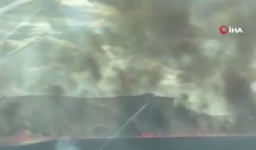 Ankara’da ekili arazide yangın çıktı!