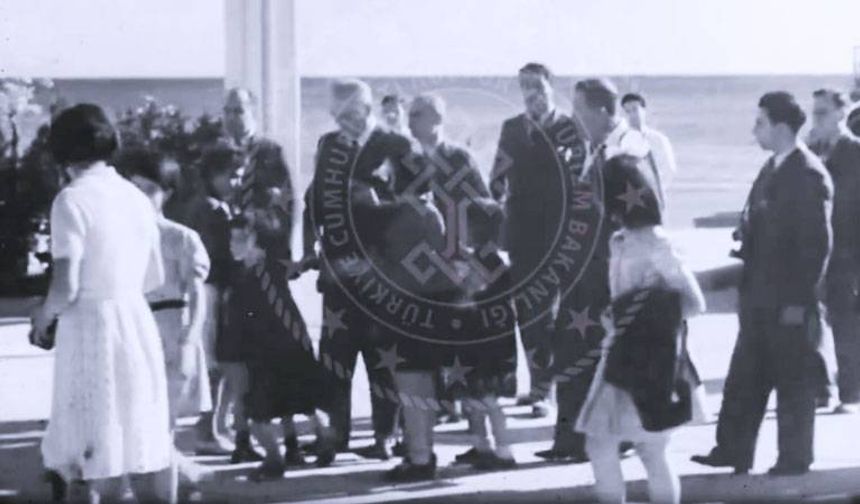 30 Ağustos Zafer Bayramı’nda Atatürk’ün ilk kez yayımlanan görüntüleri paylaşıldı