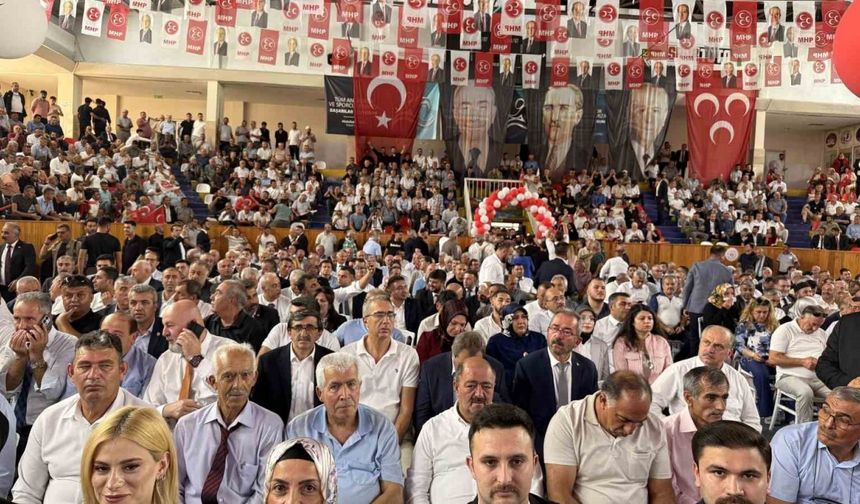 MHP Tokat’ta toplandı! Terörsüz Türkiye için milli birlik mesajı
