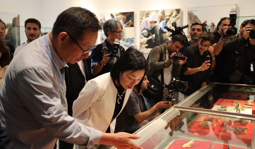 Japonya Altes Prensesi Mikasa Kırşehir’de: Kalehöyük Arkeoloji Müzesi ve Prens Mikasa Anı Bahçesi’ni gezdi