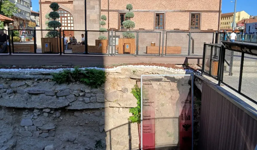Ankara’nın merkezindeki Roma Yolu önemli ipuçları veriyor