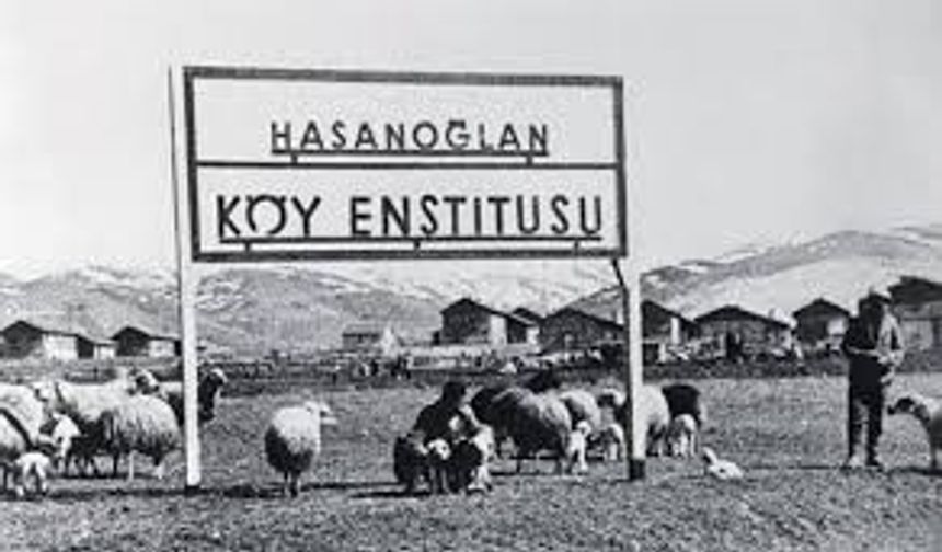1946 Ankara Hasanoğlan Köy Enstitüsü görüntüleri sosyal medyada ilgi odağı oldu