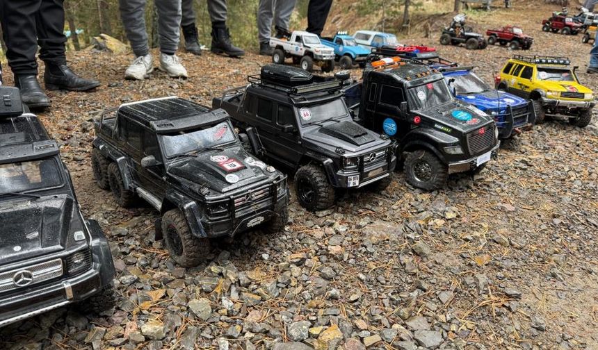Türkiye’nin en büyük RC araç buluşması Anlara'da renkli görüntülere sahne oldu