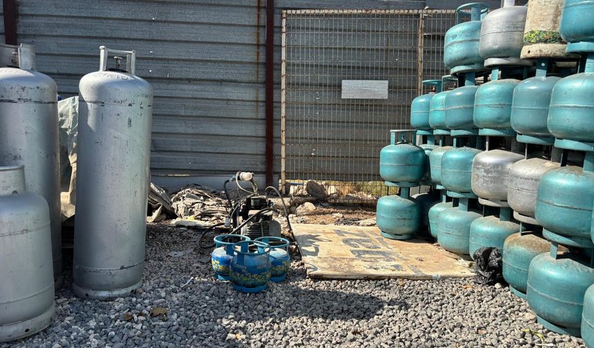 Şanlıurfa’da usulsüz tüp dolumu operasyonu: binlerce tüp ele geçirildi, 1 gözaltı