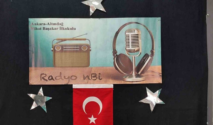 Ankara'nın ilk okul radyosu miniklerin sesiyle yaşıyor