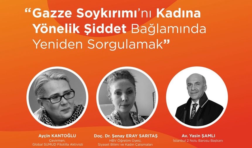 Gazze Soykırımı Paneli HBV Üniversitesi’nde yapılacak