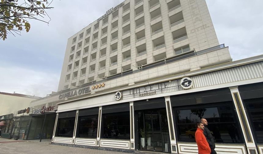 Eskişehir'de otel yangını paniği: 152 kişi apar topar tahliye edildi!