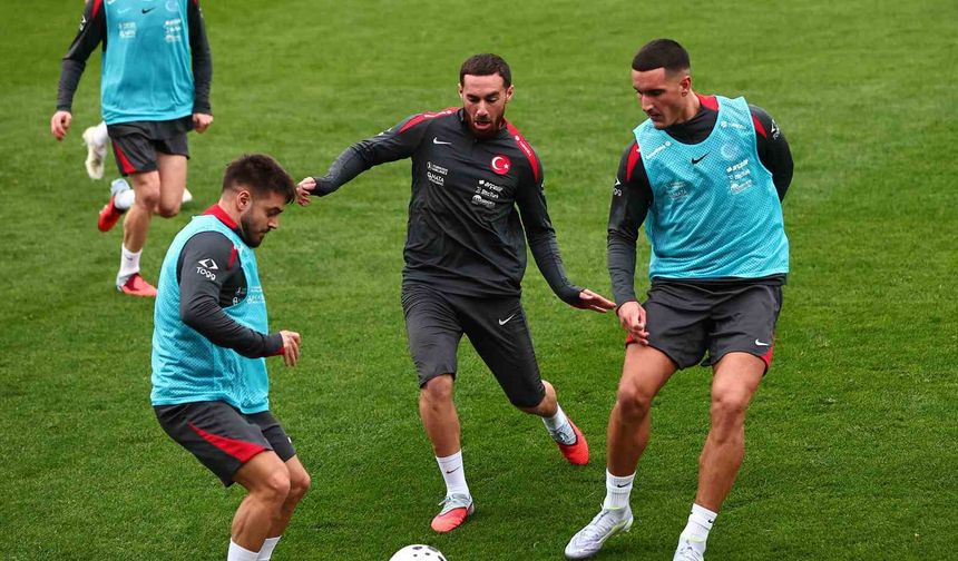 A Milli Takım, Bulgaristan maçı hazırlıklarını Riva’da sürdürdü