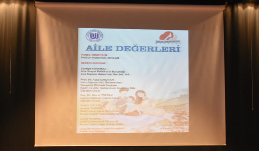 Aile Değerleri Ankara'da Masaya Yatırıldı!