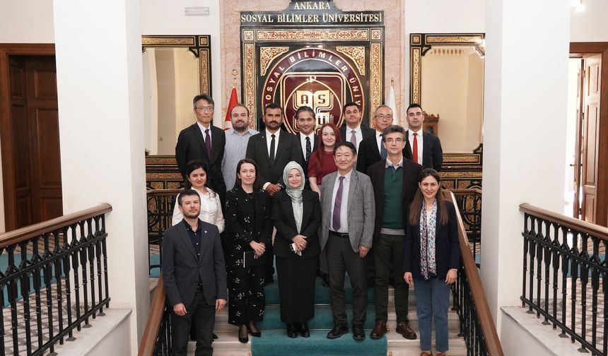 Sasakawa Barış Vakfı Heyeti Ankara'da!