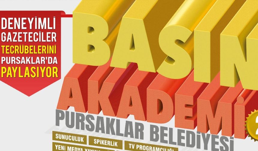 Pursaklar Belediyesi 2. Basın Akademisi için kayıtlar başladı!