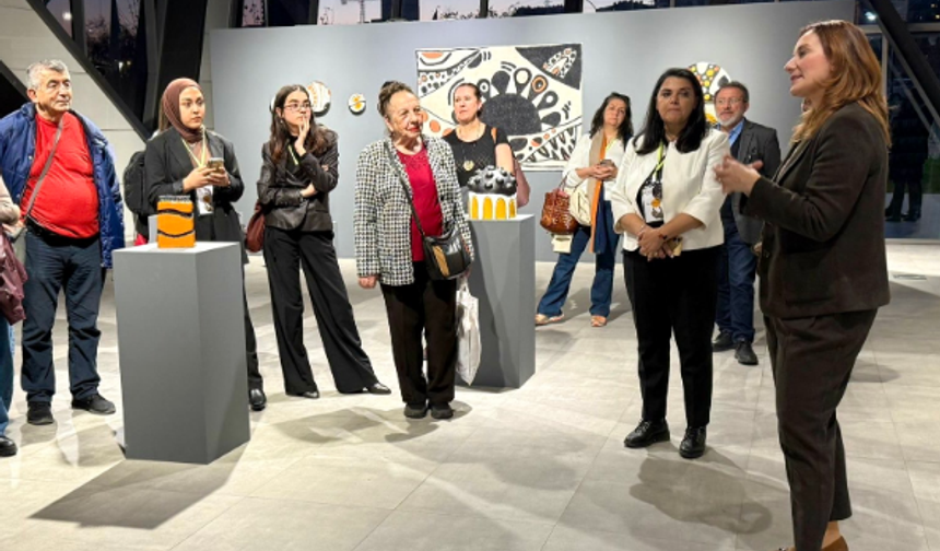 Bellek Yüzey Temas Sergisi Ankara’da Sanatseverlerle Buluştu