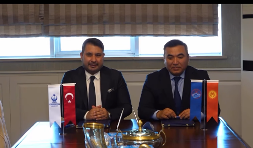 Ankara’da tarihi buluşma! Kırgızistan ile kardeş şehir bağı resmileşti