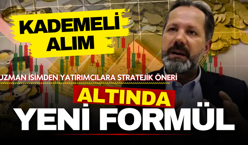 İslam Memiş’ten altın yatırımcılarına uyarı: “Kademeli alım zamanı”