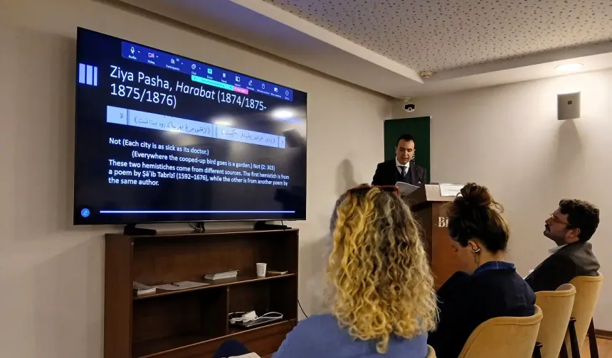 BIAA’dan “Osmanlı Kanonu ve Arap ve Türk Edebiyatlarının İnşası” sunumu