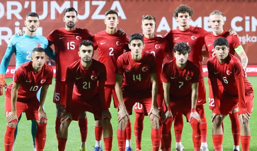 U21 Türkiye - U21 Ukrayna maçı hangi kanalda? Saat kaçta? Ne zaman?