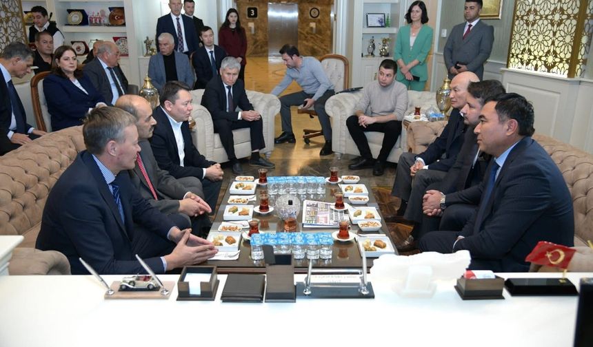 Kahramankazan’dan Kırgızistan’a uzanan kardeşlik: Protokol resmen imzalandı