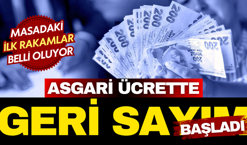 Yeni yılda asgari ücret için geri sayım başladı: Masadaki senaryolarda ne var?