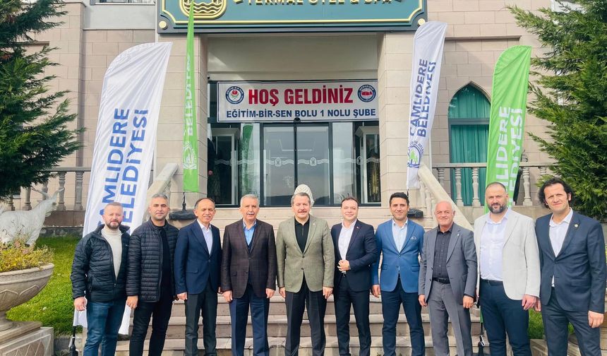 Çamlıdere, Memur-Sen heyetini ağırladı: Teşkilat buluşmaları termal otelde yapıldı