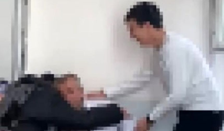 Ankara’da lisede skandal görüntüler! Öğretmenlerini zorbaladılar!