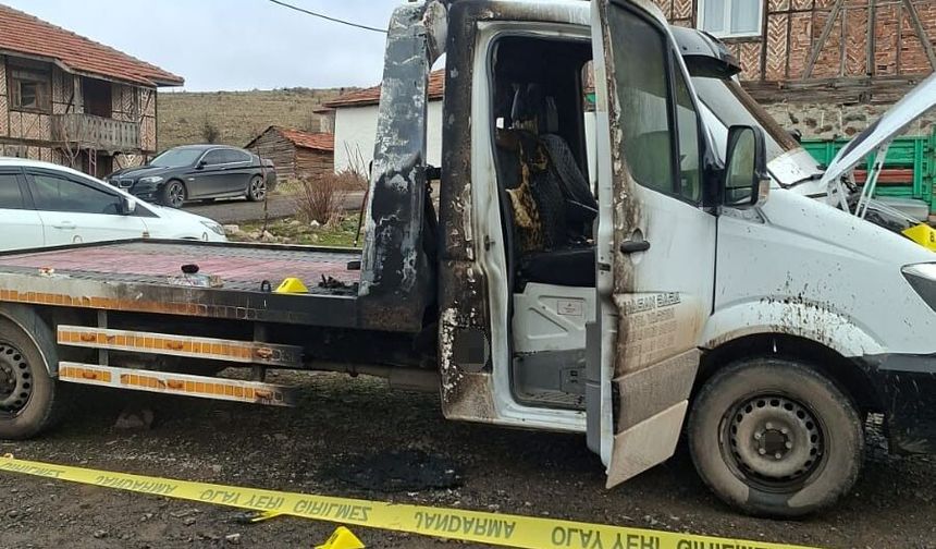 Ankara’da dehşet gecesi: Muhtarın 4 aracını kundakladılar!