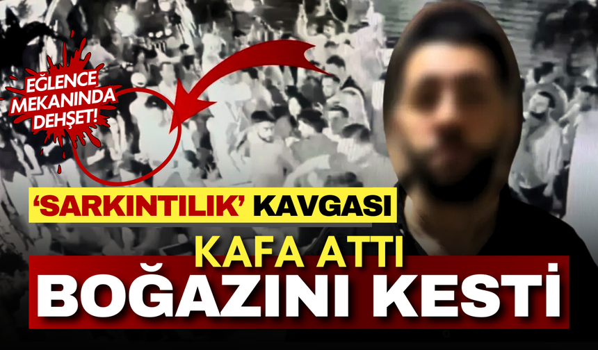 Beyoğlu’nda eğlence mekanında dehşet: Cam bardakla boğazından yaraladı