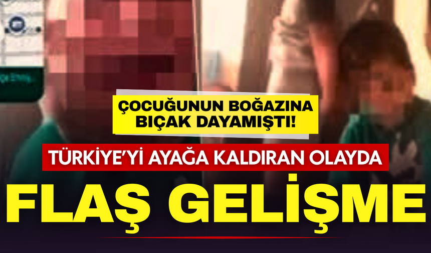 Boşanma aşamasındaki eşini ve oğlunu tehdit eden baba "ev hapsi" ile tahliye edildi