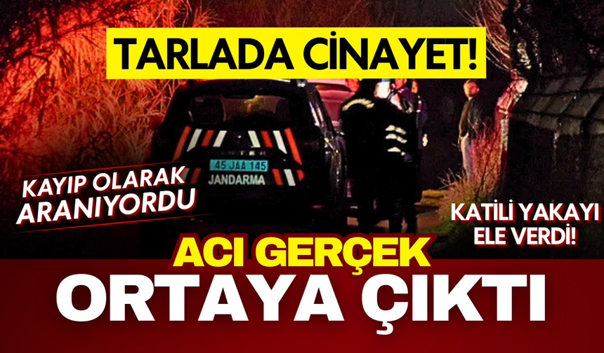 Cesedi tarlada bulunan kadının katili kocası çıktı! Ağrı’da yakayı ele verdi
