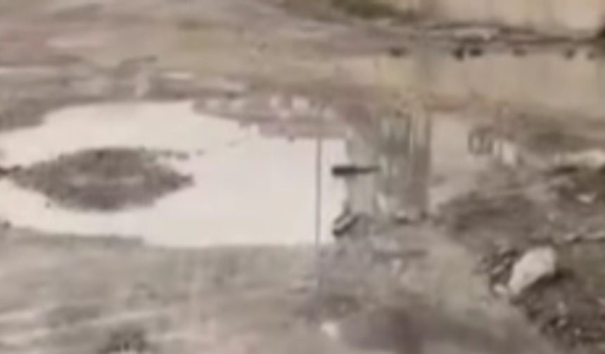 Ankara'da şoke eden görüntüler: O mahallenin sokakları köstebek yuvasına döndü!