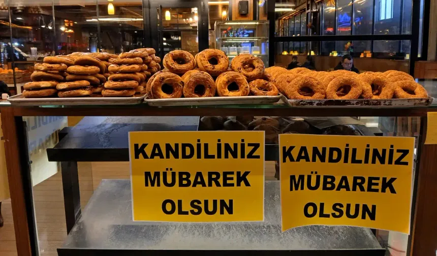 Regaip Kandilinde kandil simidi geleneği yaşatıldı