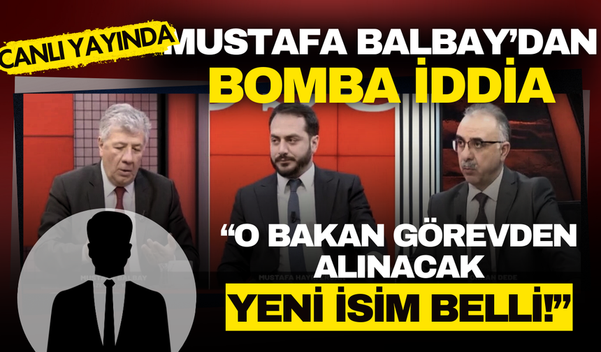 Mustafa Balbay'dan dikkat çeken Hakan Fidan iddiası: “Görevden alınacak, yerine o isim gelecek!
