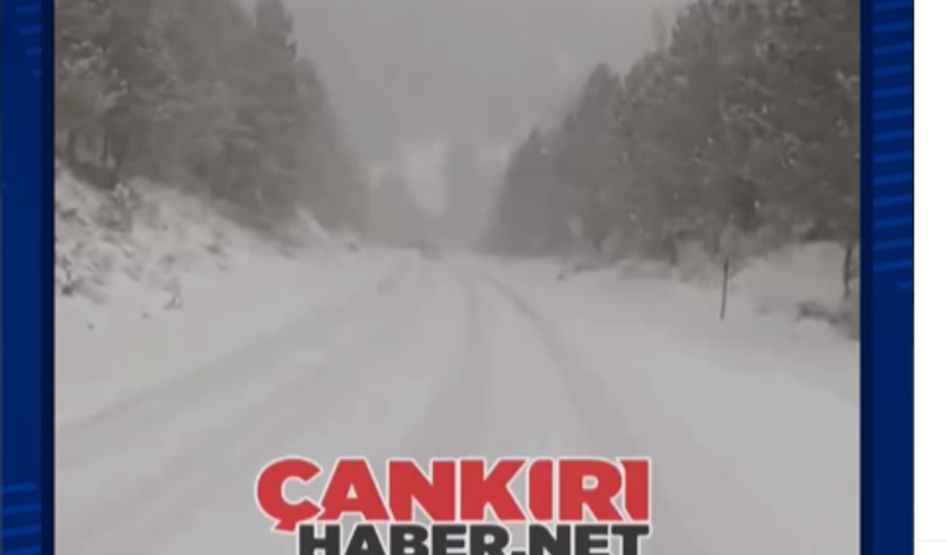 Çankırı’da kar tatili: bazı ilçelerde okullara 1 gün ara verildi