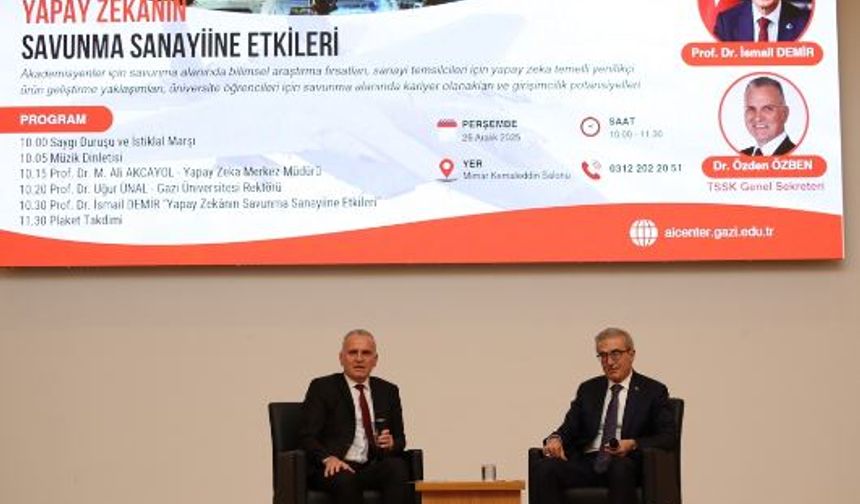 Yapay Zekânın Savunma Sanayiine Etkileri Ankara'da Ele Alındı