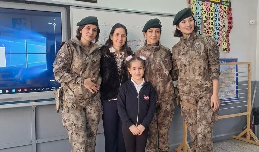 Şehit polis Necati Aygün’ün kızı Aysel Naz’a doğum günü sürprizi