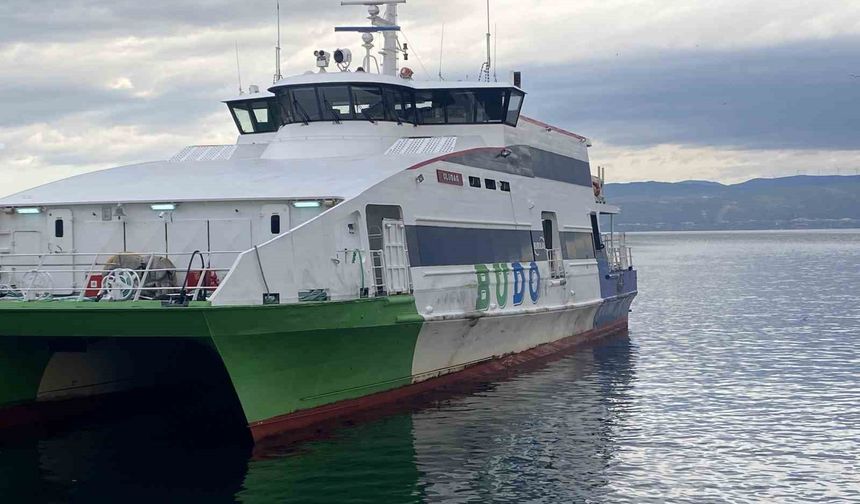 Bursa–İstanbul deniz otobüsü seferleri iptal edildi