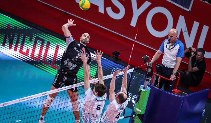 CEV Şampiyonlar Ligi | Halkbank ANKARA 2 - 3 Knack ROESELARE