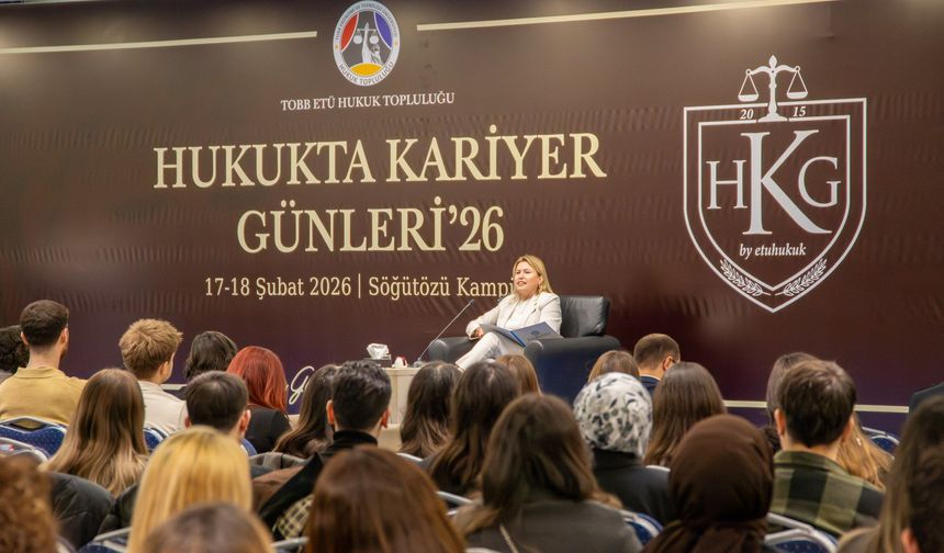 Hukuk dünyası Ankara'da buluştu: Kariyer Günleri'26 başladı!