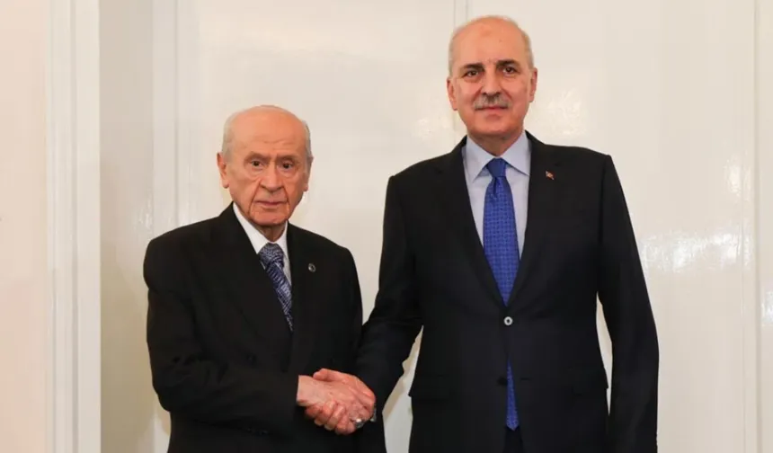 TBMM Başkanı’ndan MHP liderine ziyaret: “Fevkalade destek verdi”