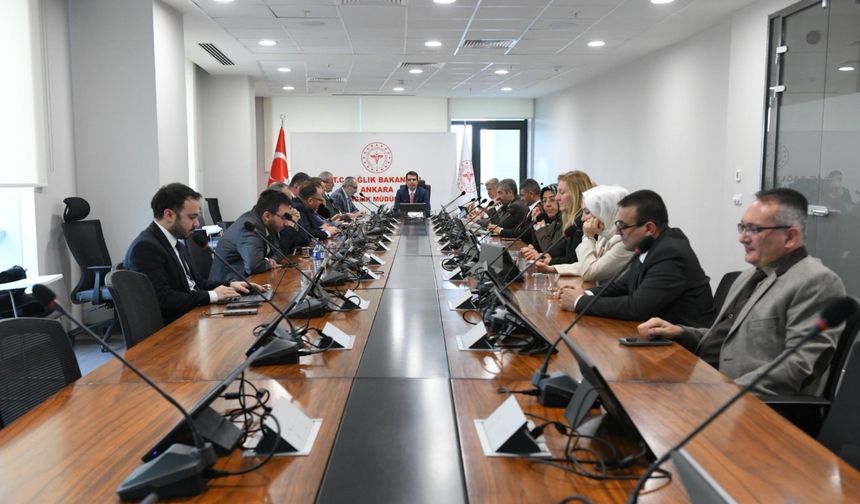 Ankara’da Sağlık Yönetimi Masada: 2025 Çalışmaları Ele Alındı